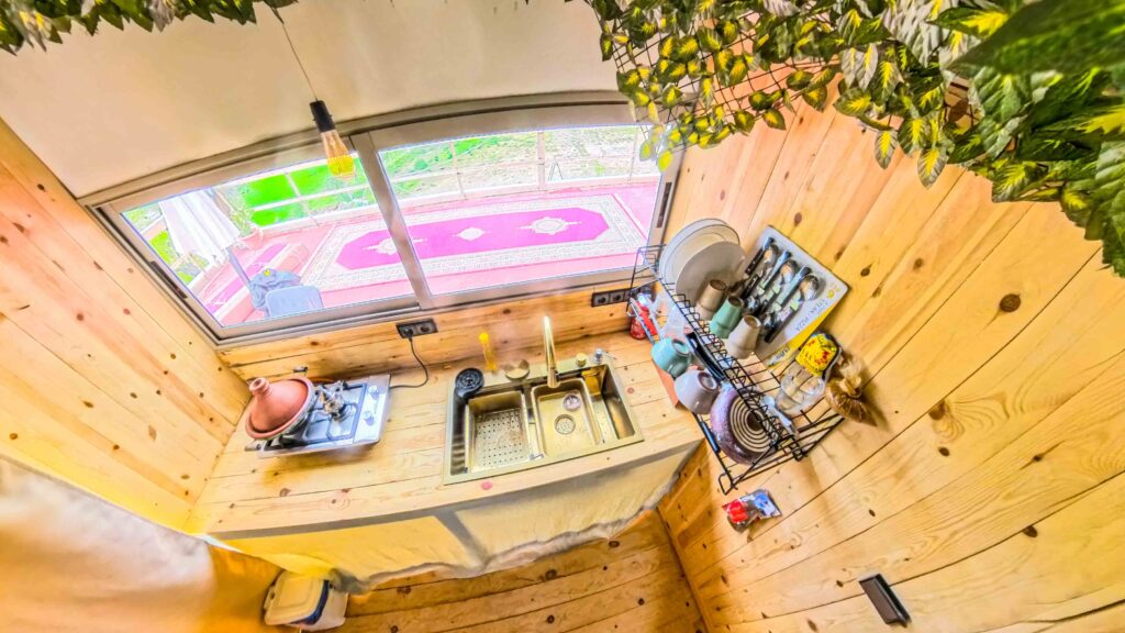 cabin near Ifrane Azrou with nature view in Atlas Mountains