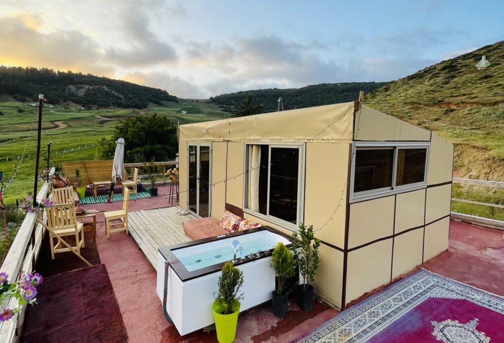 cabane ifrane avec jaccuzi